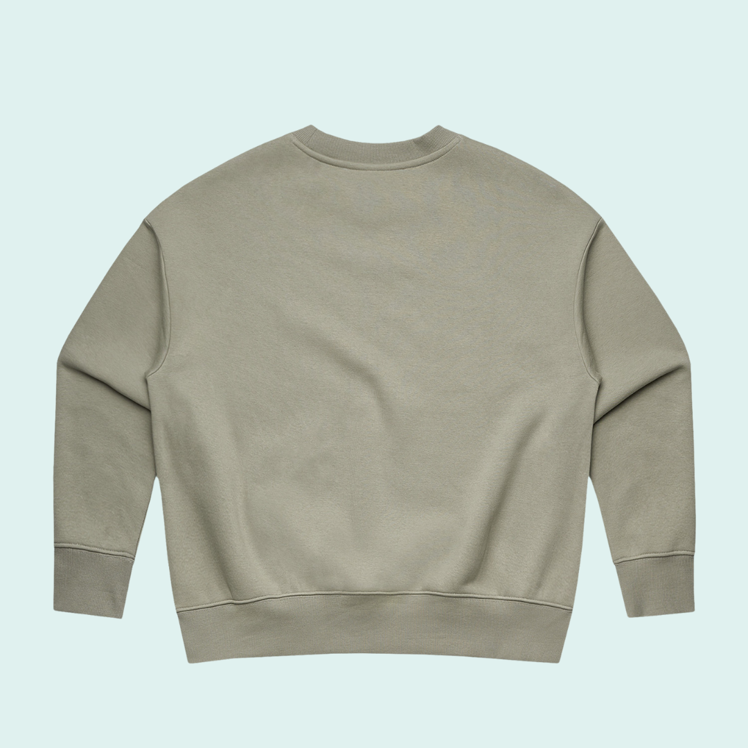 Griefy AF Sweater | Olive Green