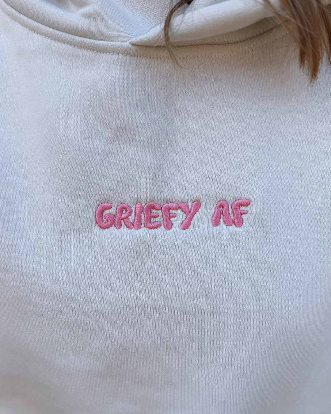 Griefy AF Hoodie | Bone